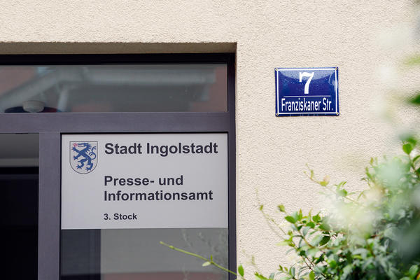 Bild vergr&ouml;&szlig;ern: Zugang zur Franziskanerstraße 7