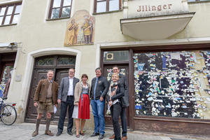 Bild vergrößern: In rund zwei Jahren soll im dann sanierten Illinger-Haus eine »Augustiner«-Wirtschaft eröffnen