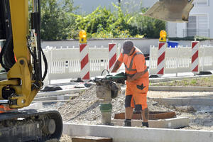 Bild vergrößern: Straßenbauarbeiten