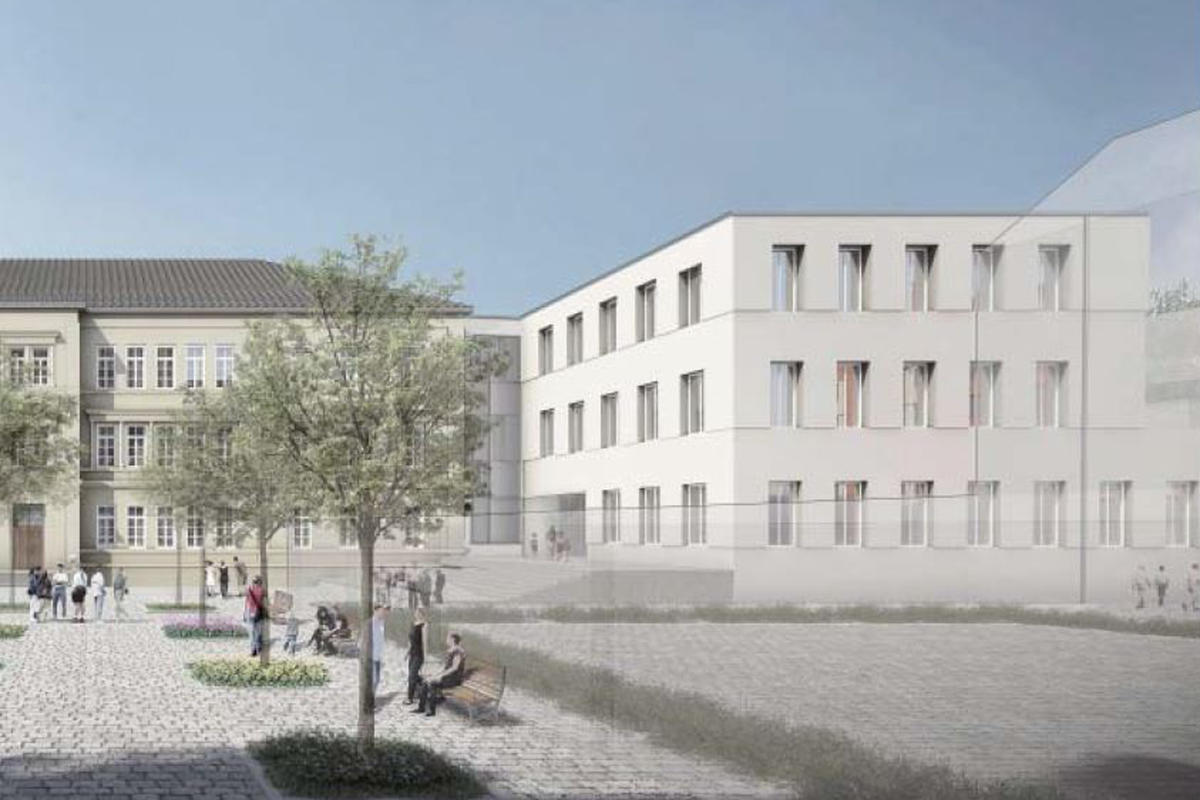 Visualisierung Generalsanierung Reuchlin Gymnasium