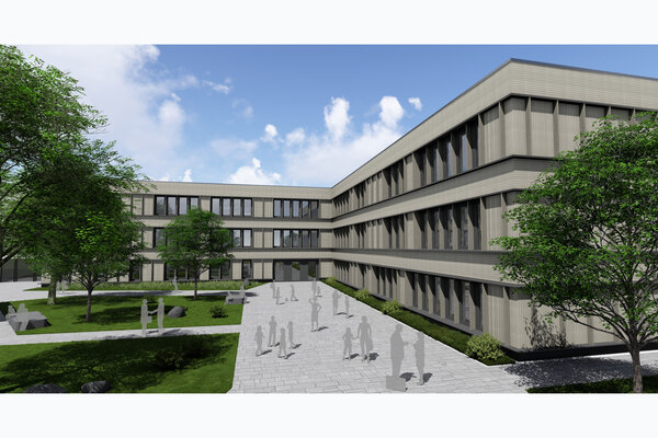Bild vergr��ern: Erweiterungsbau Grundschule Haunw�hr