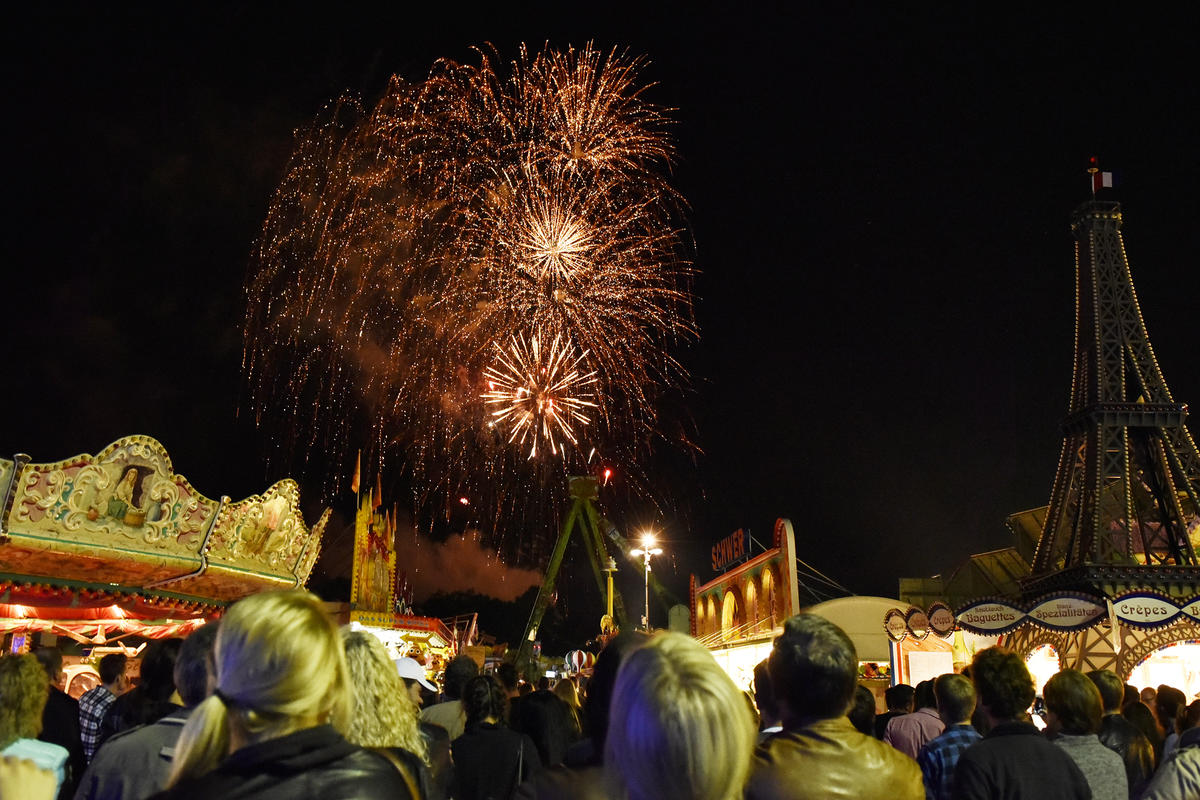 Feuerwerk Herbstfest