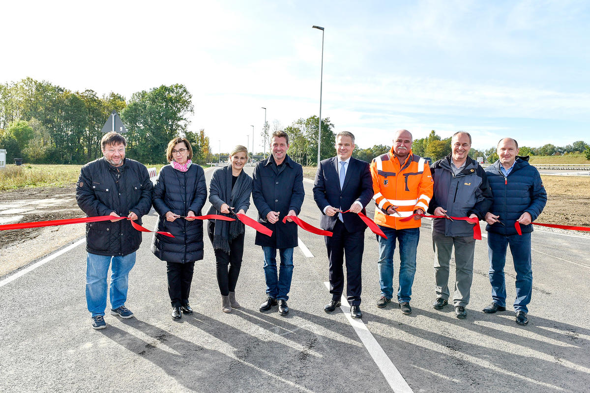 Autobahnanschluss Süd Verkehrsfreigabe