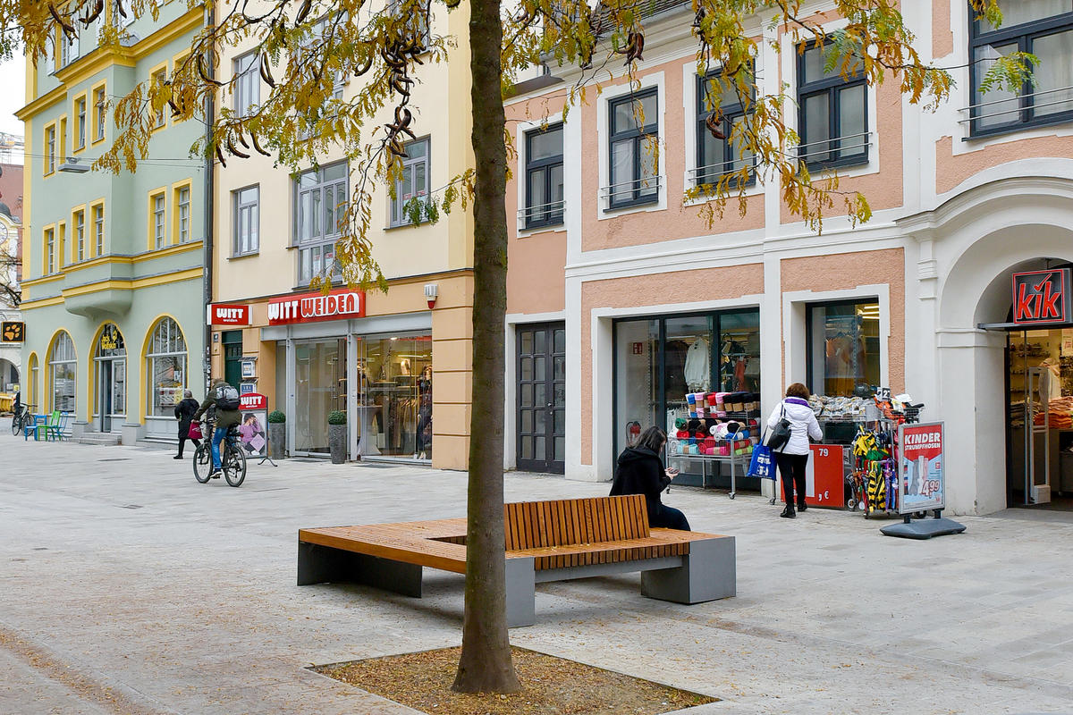 Fußgängerzone Herbst