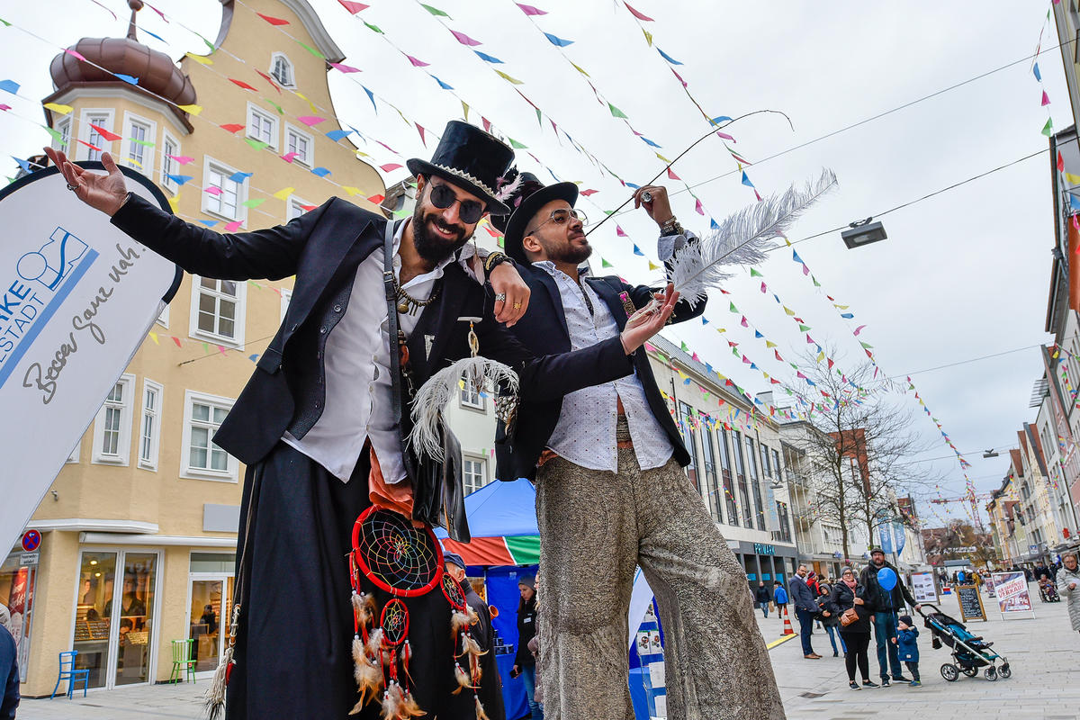 Feier zur Freigabe der Bauabschnitte 1 und 2