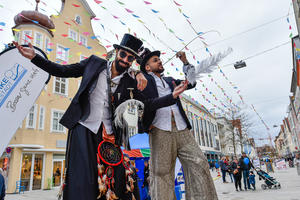 Feier zur Freigabe der Bauabschnitte 1 und 2