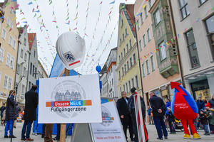 Feier zur Freigabe der Bauabschnitte 1 und 2