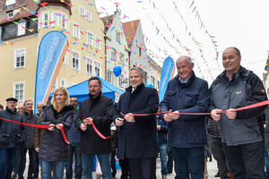 Feier zur Freigabe der Bauabschnitte 1 und 2