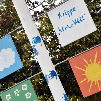 Bild vergr&ouml;&szlig;ern: Städtische Krippe Kleine Welt