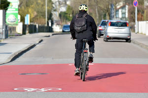 Bild vergrößern: Sichere Fahrradwege