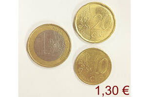 1 Euro und 20 Cent