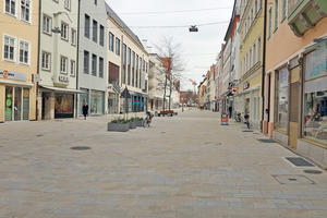 Sanierung Fu&szlig;g&auml;ngerzone (Ende der Bauabschnitte 1 und 2)