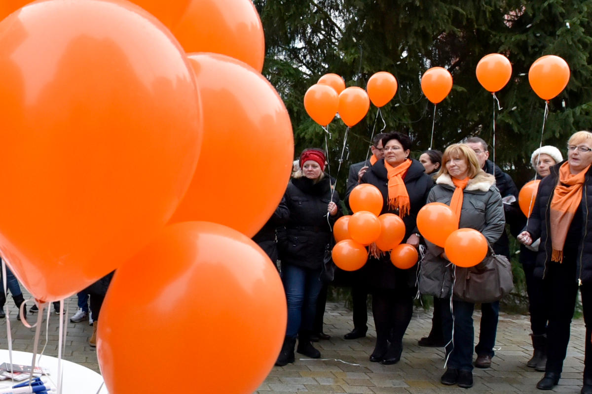 Orange Gegen Gewalt an Frauen