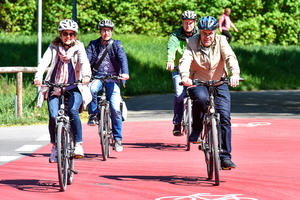 Bild vergrößern: Für eine Fahrradtracking-Studie werden Radler/-innen gesucht