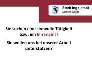 Flyer Ehrenamt