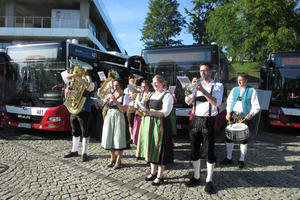 Bild vergrößern: In der polnischen Partnerstadt Opole ist nun auch ein »Ingolstadt-Bus« unterwegs