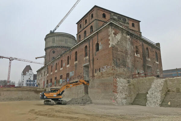 Freilegung Verbindungsgang