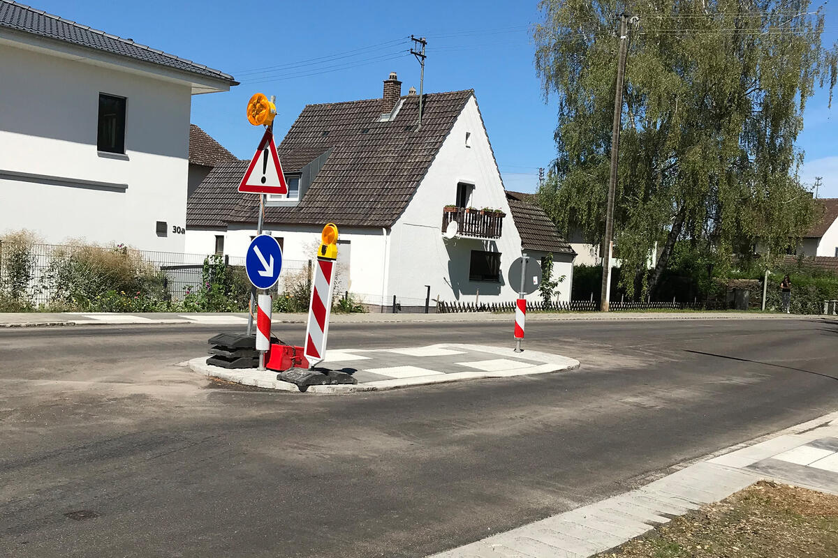 Querungshilfe "Am Funkturm" in Zuchering