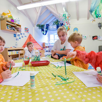 Bild vergr&ouml;&szlig;ern: Kinderkrippe "Mariengarten" in Oberhaunstadt