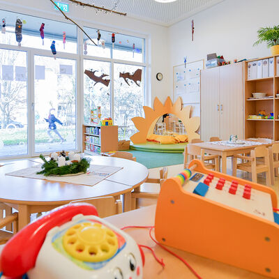 Bild vergr&ouml;&szlig;ern: Kinderkrippe Regenbogen