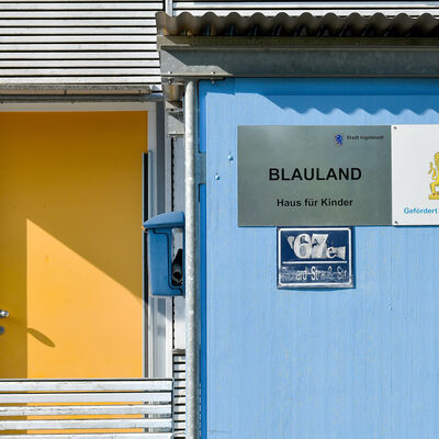 Bild vergr&ouml;&szlig;ern: Kita Blauland in der Richard-Strauss-Straße 67e