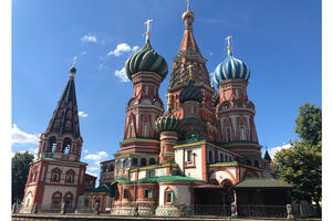 Bild vergr&ouml;&szlig;ern: Basilius-Kathedrale im Zentralbezirk Moskau