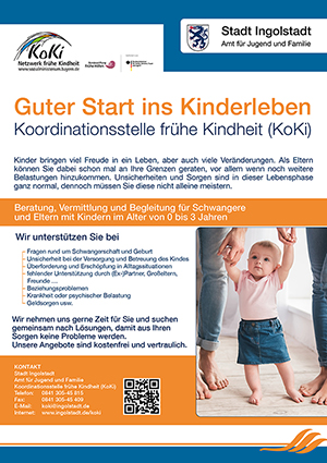 Bild vergrößern: Plakat Guter Start ins Kinderleben