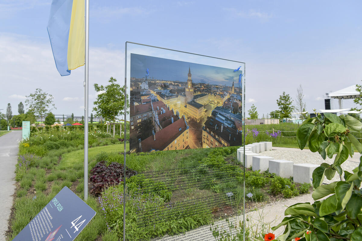 Gärten der Partnerstädte - Opole