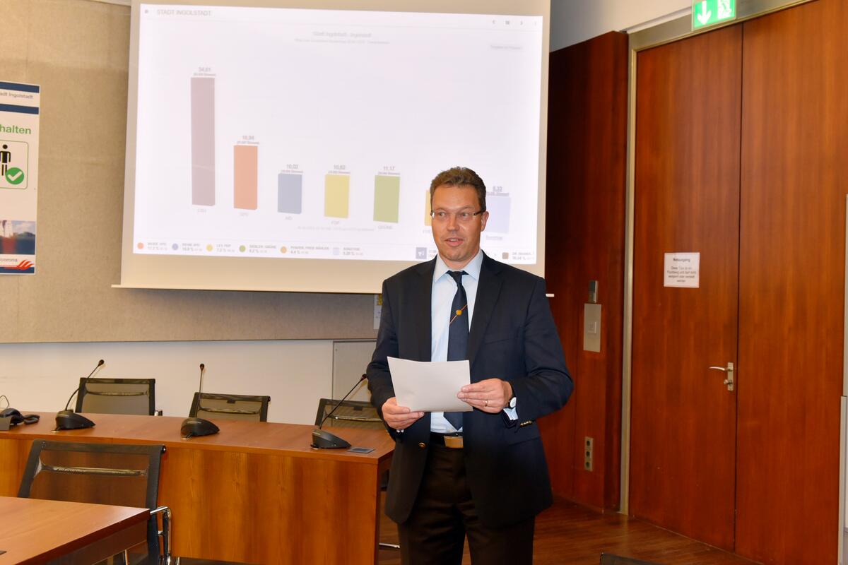 Bundestagswahl 2021 - Verkündung vorläufiges amtliches Endergebnis