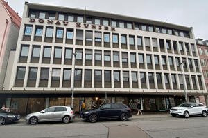 Bild vergrößern: Das ehemalige Donaukurier-Gebäude in der Donaustraße