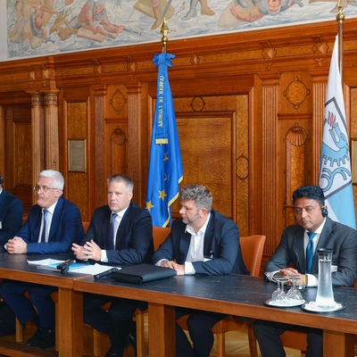 Bild vergr&ouml;&szlig;ern: Pressegespräch Kick-off-Workshop Urban Air Mobility in Ingolstadt