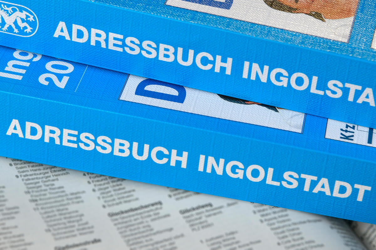Adressbuch Ingolstadt