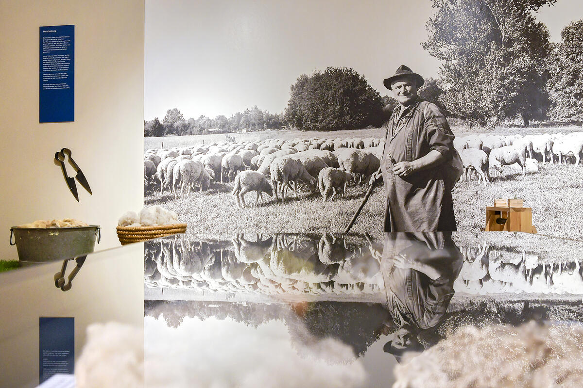 Bauerngerätemuseum Ausstellung Natürlich  Wolle!