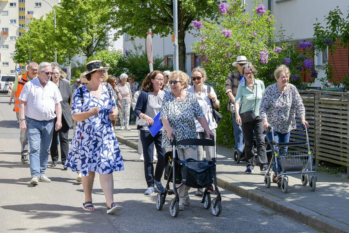 Quartiersbegehung im Konradviertel
