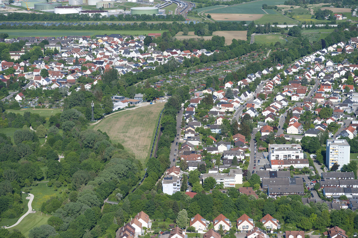 Baufeld Schule am Augraben