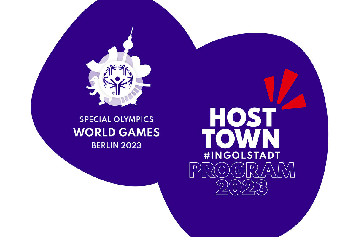 Special Olympics World Games 2023 - Logo Host Town Ingolstadt