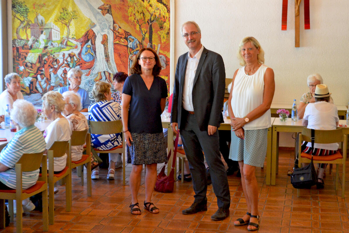 Sozialreferent besucht Mittagstisch