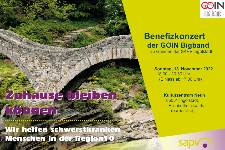 Benefizkonzert der GOIN Bigband