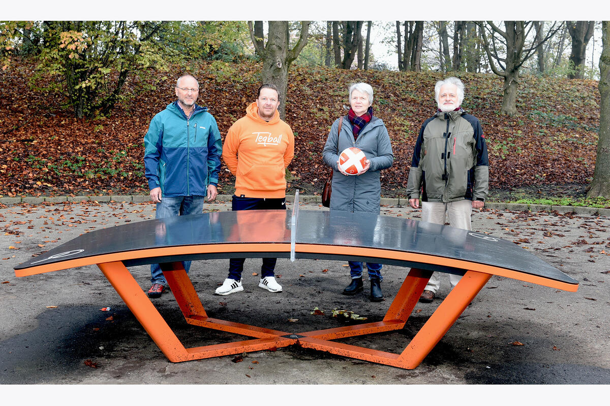 Teqball im Spielpark Peyerl