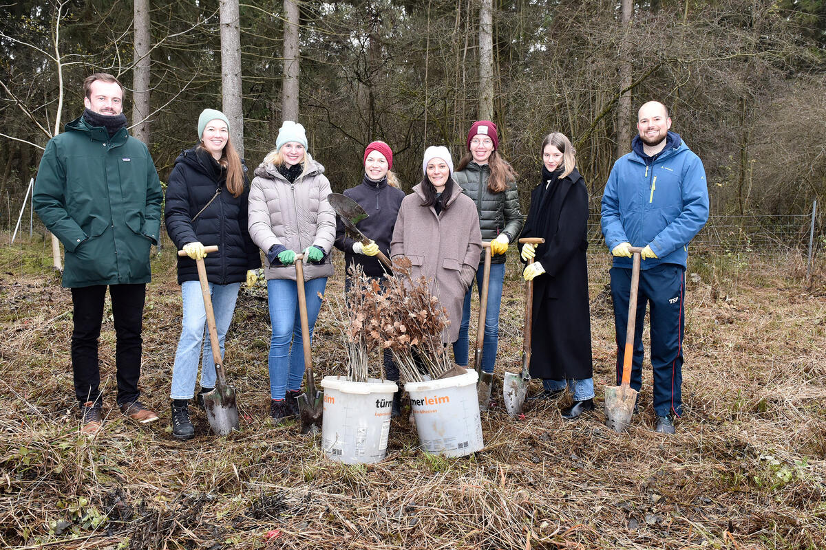 Pflanzaktion Zucheringer Wald 