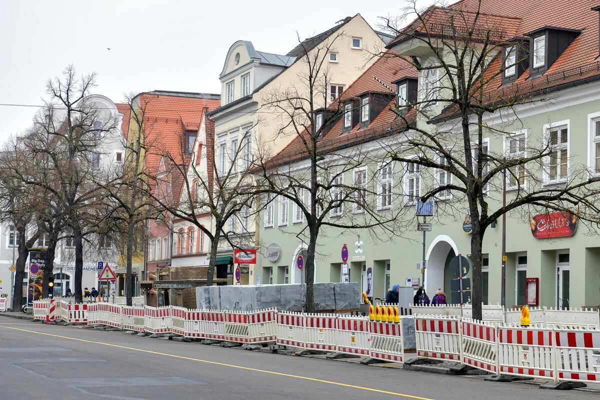 Harderstraße _ Baustelle