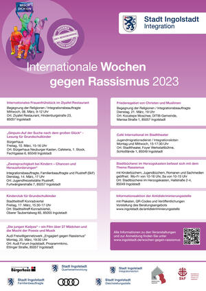Bild vergrern: Wochen gegen Rassismus 2023
