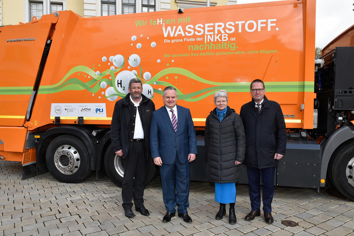 Wasserstoff Mllfahrzeug - Vorstellung