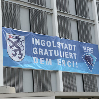Bild vergr&ouml;&szlig;ern: Feierlichkeiten des ERCI am 29.04.2023 auf dem Rathausplatz