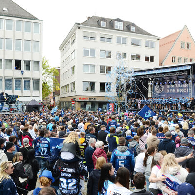 Bild vergr&ouml;&szlig;ern: Eishockey-Vizemeister 2023 ERC Ingolstadt