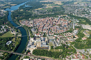 Bild vergrößern: Blick über Ingolstadt