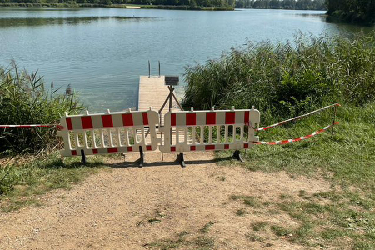 Baggersee _ Vandalismus