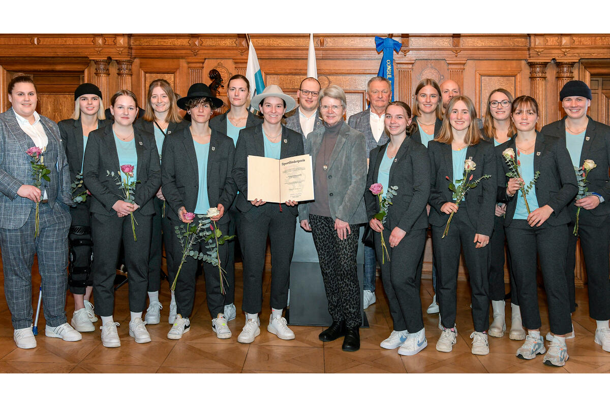 Sportförderpreis 2023 _ ERCI Frauen