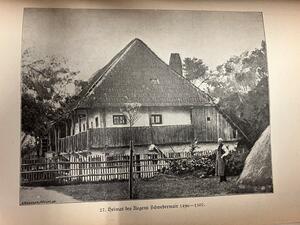 Bild vergrößern: Heimat des Regens Schwebermair - Abbildung in der Festschrift zum 400jährigen Bestehen des Georgianums, 1894