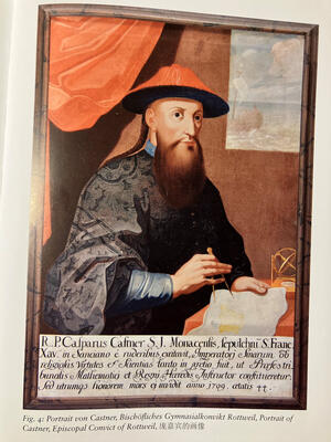 Bild vergr&ouml;&szlig;ern: Portrait Castners aus der Jesuitengalerie des Bisch&ouml;flichen Gymnasialkonvikts Rottweil
